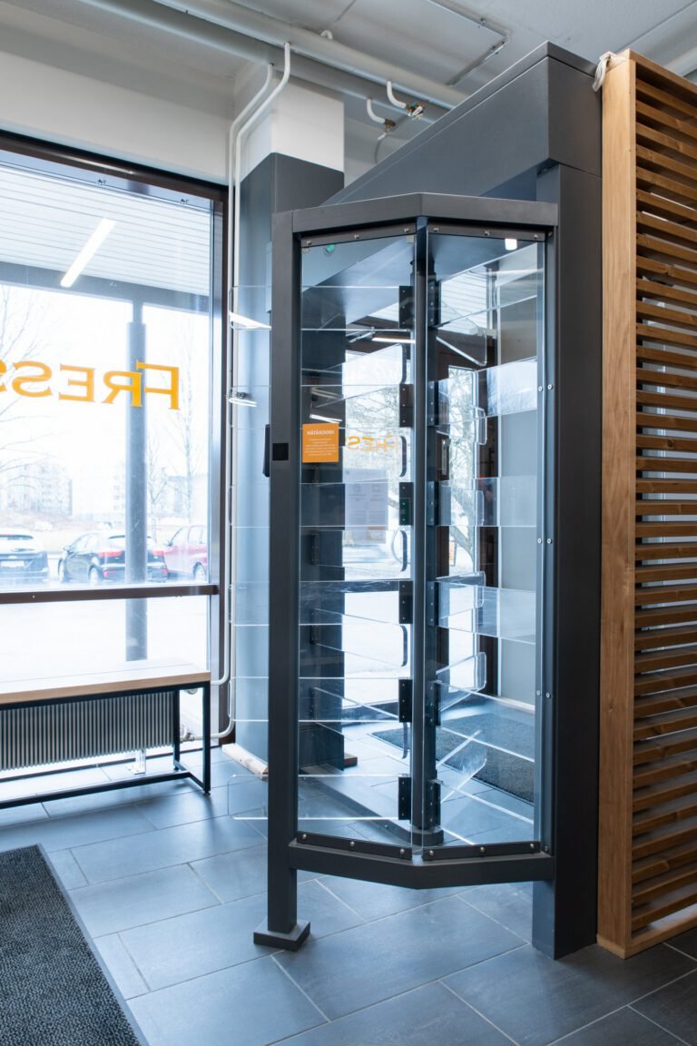 GT5 full-height turnstile — Fressi Kaukajärvi — rotor sectors